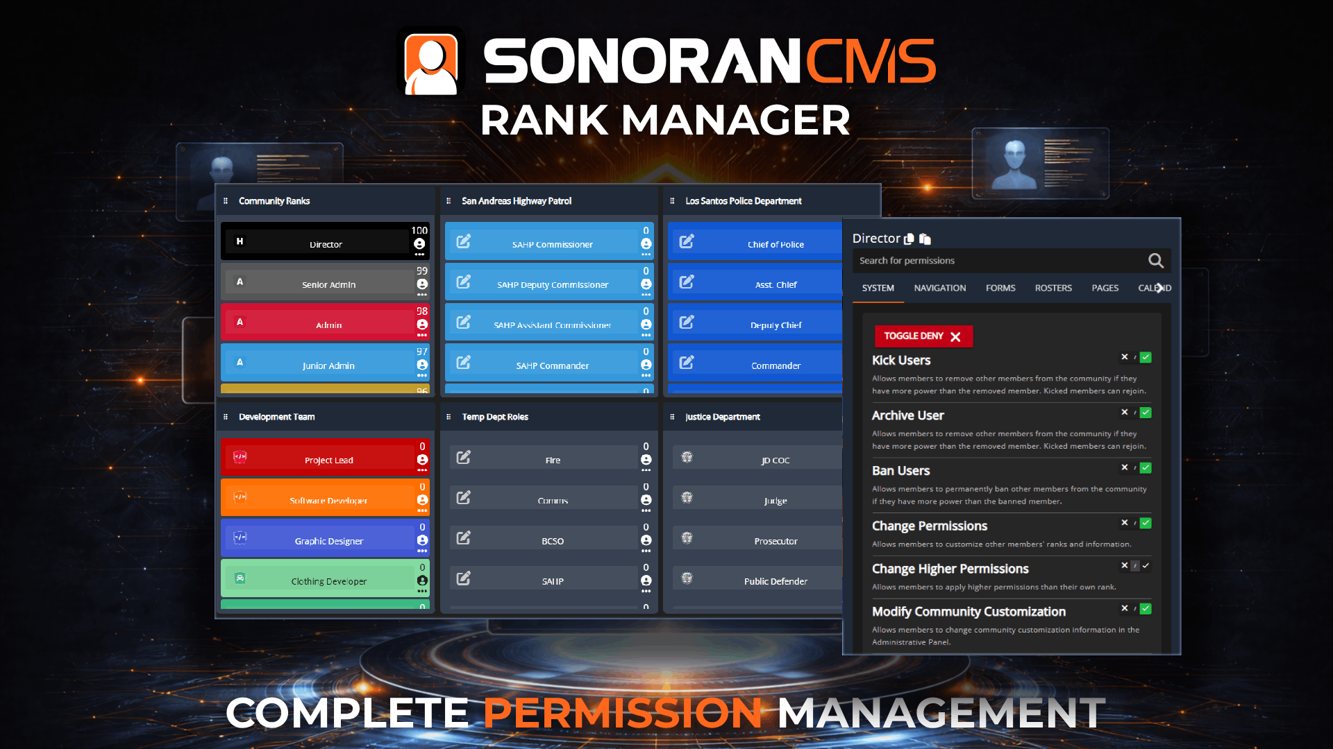 All-in-One Gaming Community App - Sonoran CMS - Sonoran Software Systems